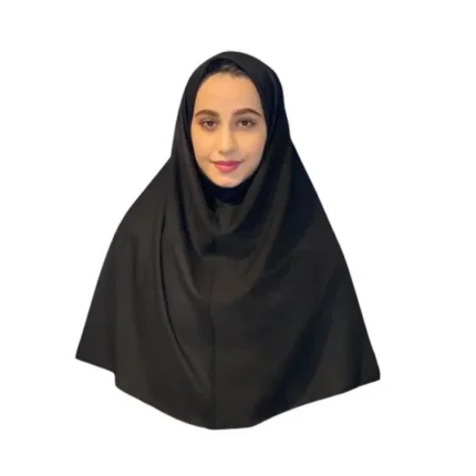 خرید و قیمت مقنعه مشکی خلبانی برای بانوان