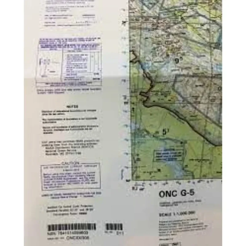 خرید و قیمت نقشه ONC G-5 خلبانی در خلبان شو