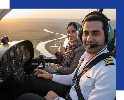 رزرو پرواز تفریحی در تهران، قزوین، اراک