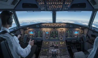 آموزش خلبانی با شبیه ساز پرواز